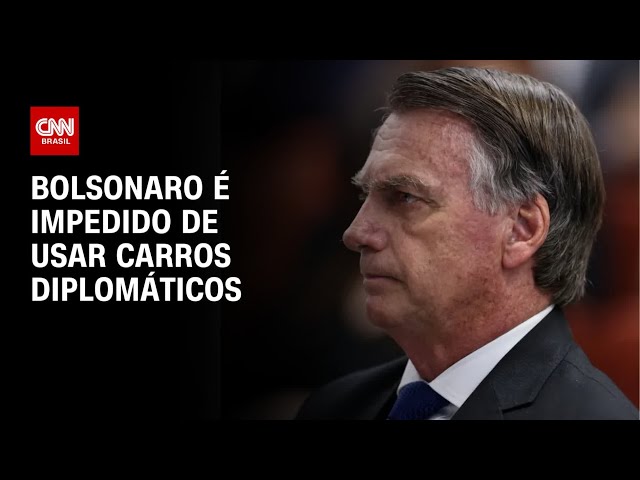 Moraes determina que Bolsonaro não use carros diplomáticos | CNN ARENA