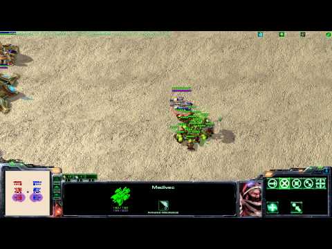 Droped Marauder vs Banelings