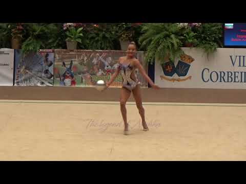 Katrin TSONEVA (BUL) ball - 2020 Corbeil senior EF