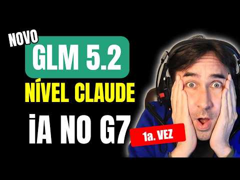 NOVO GLM 5.2 Lançado no nível Claude 4.8 e iA com Sam Altman e Dario Amodei na Reunião G7