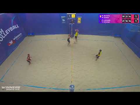 08:45 M. Bedukha / M. Kyselov - O. Lukianets / V. Antoniuk 04.07.2022 | Winners Beach Volleyball