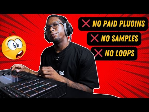 I Tried Making a Fire Beat Using Only Stock Sounds on the MPC