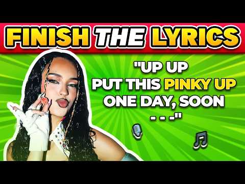 CAN YOU FINISH THE LYRICS Viral Tiktok songs of 2020-2026 Edition 🔥 Music Quiz Challenge 2026