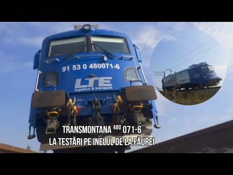 TransMontana ⁴⁸⁰ 071-6 pe inelul de teste de la Făurei