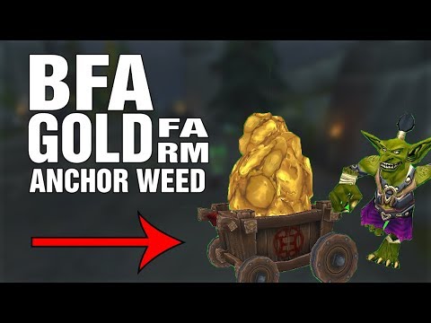 GOLD FARM patch 8.0.1. - 30k+ - Anchor Weed - Herbalism