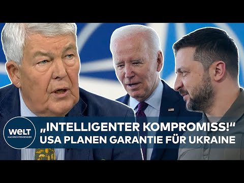 SICHERHEIT FÜR UKRAINE: USA haben Plan für Zeit nach Krieg - kann das funktionieren? I WELT Analyse