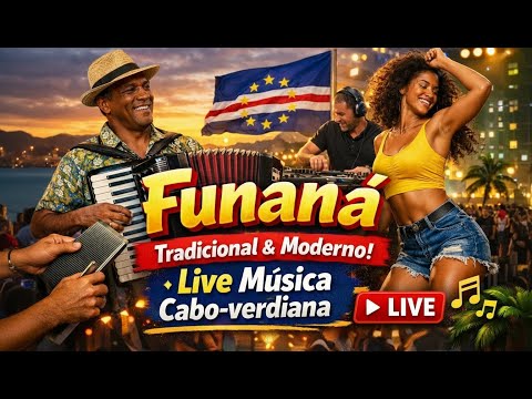 Funaná Tradicional & Moderno | Live Música Cabo-verdiana | Di Pina Music