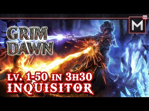Inquisitor Leveling 1 to 50 In 3Hrs - Grim Dawn AoM