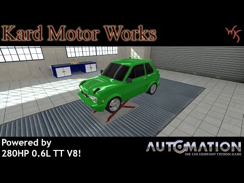 Automation Game Build 150322 - Kard 106st - The 280HP 0.6L Kei Car!