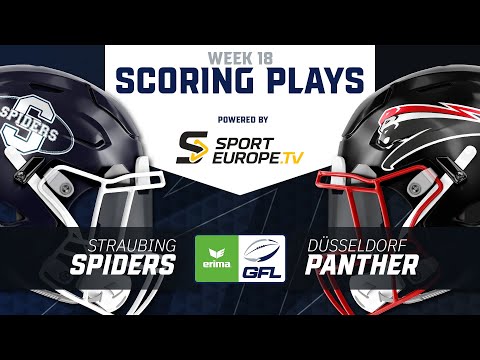 Straubing Spiders vs. Düsseldorf Panther | Highlights - ERIMA GFL | SDTV