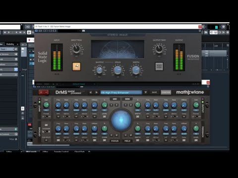Stereo Plugins Tested - SSL Fusion Stereo Image - Mathew Lane DRMS - Leapwig Stage One