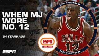The night Michael Jordan had to wear No. 12 | ESPN Throwback