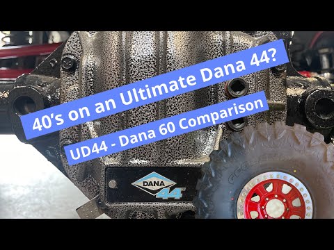 40’s ON AN ULTIMATE DANA 44??? - Jeep ULTIMATE Dana 44 Review and Dana 60 Comparison