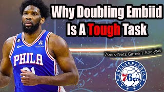 How Joel Embiid & The Philadelphia 76ers Navigated The Brooklyn Nets Aggressive Traps In Game 1