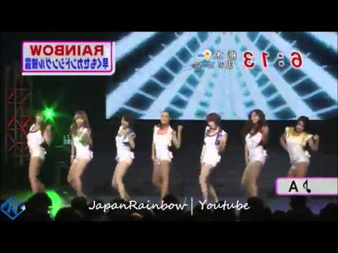 110919 Rainbow - Full Cut (Japanese Debut Event) @ Japan TV News #1