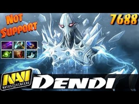 Dendi [Ancient Apparition] - Not Support 7688 MMR Team Na'Vi Ranked Match Gameplay - Dota