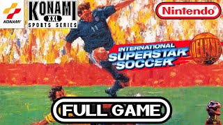 International Superstar Soccer Deluxe 1995 | SNES Longplay | Classic Retro Gameplay | No Commentary