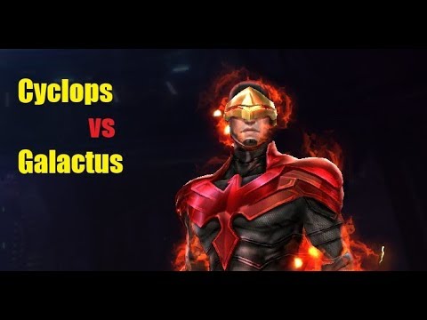 Cyclops vs Galactus