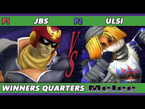 S@X 472 Winners Quarters - JBs (Captain Falcon) Vs. Ulsi (Sheik) Smash Melee - SSBM