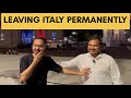 INDIAN Student Leaving ITALY Permanently After 5 Years Italy PR Farewell Party In Italy
