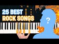 Top 25 Classic Rock Songs On Piano