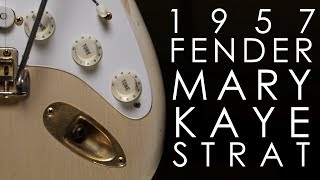 Video thumbnail for "Pick of the Day" - 1957 Fender Mary Kaye Stratocaster by Emerald City Guitars