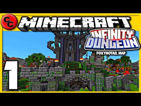 INFINITY DUNGEON: "  Minecraft lets play Ep1  Looks Great   "