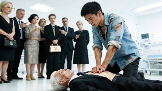 SCORNED silly Guy Saved a Sick Man, turn out he’s a Billionaire ,make his daughter marry him!