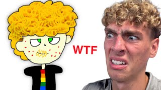 Reacting to your TRASH Fan Art MQDEFAULT Thumbnail