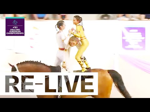 RE- LIVE | Squad Competition | FEI Vaulting European Champs 2022 for Young Vaulters | Kaposvár 🇭🇺