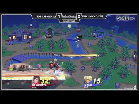 TrueComboThursday #0: Grand Finals: Aphro (BAYONETTA) vs Nicko (SHULK)