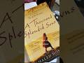 A thousand splendid suns by Khaled Hosseini.