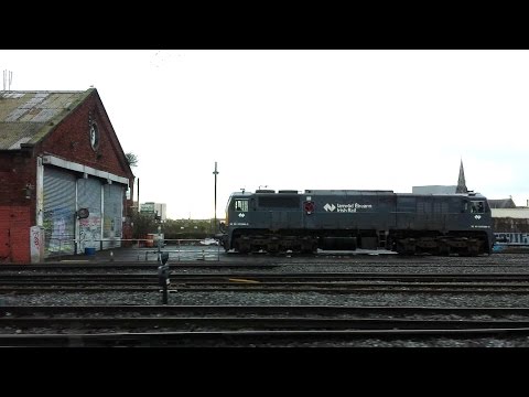 Onboard a 8520 Class Dart Train Departing Dublin Connolly