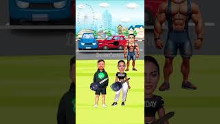 Who  crashed the car.? #animation #cartoons #funny #english #shortsfeed #cartoon