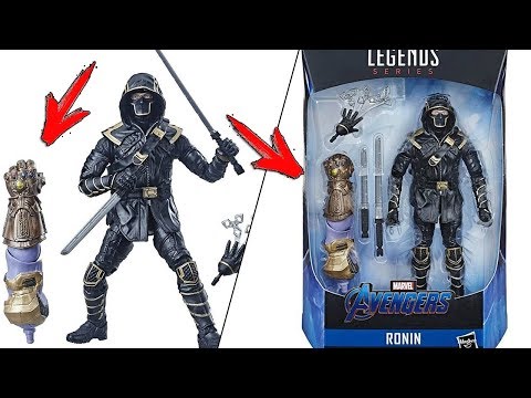 РОНИН ОТОРВЁТ РУКУ ТАНОСУ В МСТИТЕЛИ ФИНАЛ?? / СЛИТЫЕ ФИГУРКИ MARVEL LEGENDS! AVENGERS ENDGAME