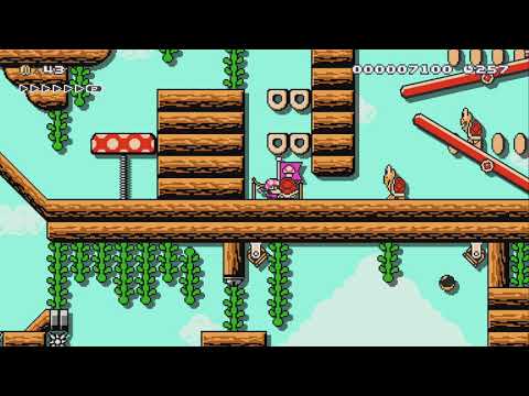 Iron Fleet by Adge1001 - Super Mario Maker 2 - No Commentary 1bv