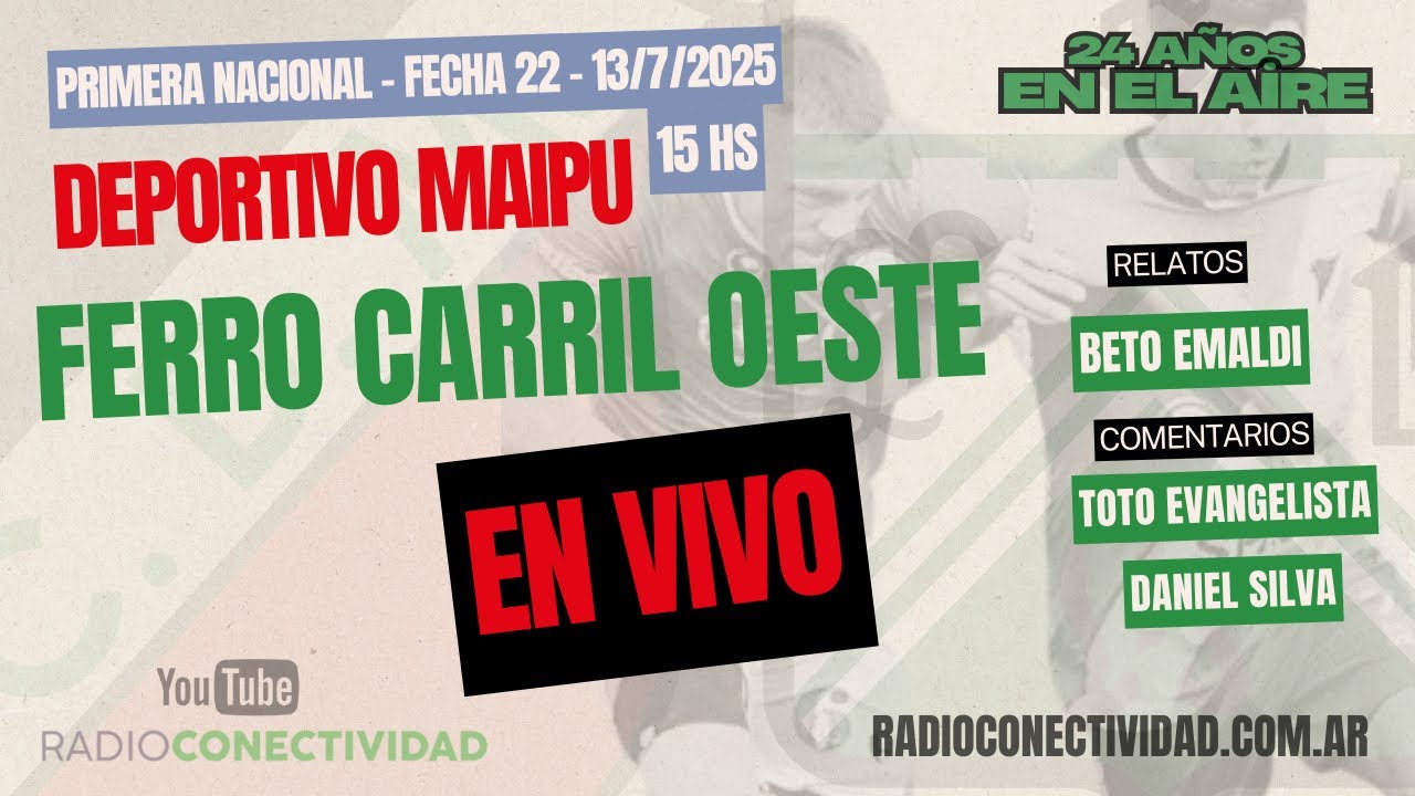Deportivo Maipú vs. Ferro Carril Oeste (13/7/2025)