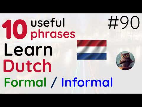 Learn Dutch phrases - 90