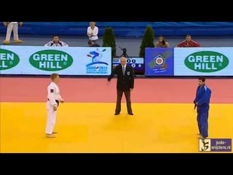 Judo 2013  European Championships Budapest: Krizsan (HUN) - Davtyan (ARM) [-81kg]