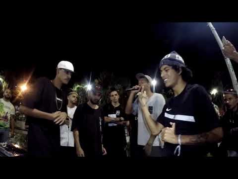 Nono & Free VS Rach & Fly - Semi Final - Rap Df Vlogs/Batalha do Relógio - 03/01/2019