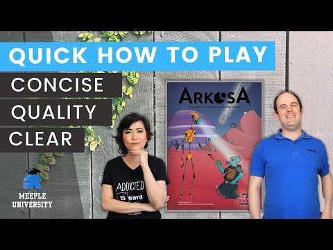 Arkosa Board Game - Quick How to Play