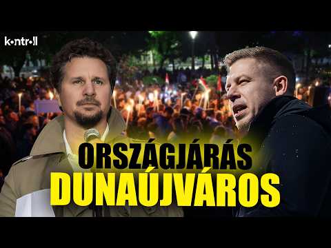 Nagy Ervin és Magyar Péter tartott beszédet Dunaújvárosban