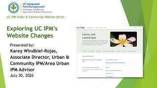 Exploring UC IPM's Website