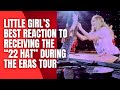 Little girl’s best reaction to receiving the Taylor Swift 22 Hat