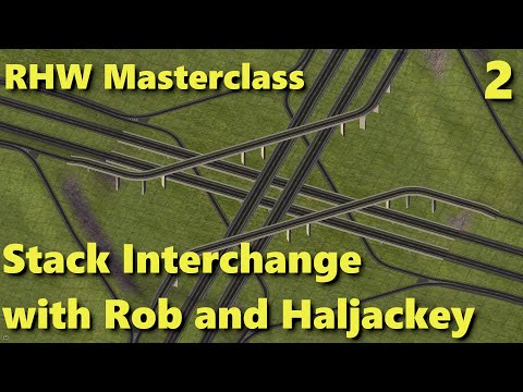 Rob's Collab Advanced SimCity 4 Tutorial  - Stack Interchange with Haljackey Pt. 2