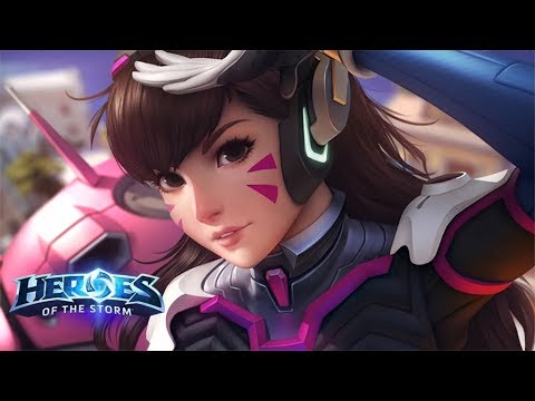 D.Va funny & lucky moment [1080p] | HotS
