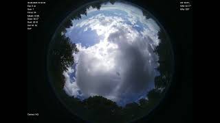 2026-08-30 All sky camera capture from Poiana Rusca Mountains, Romania