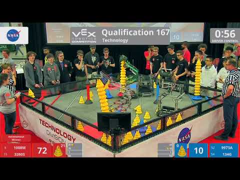 2018 VRC Tech Q167 - 1008M 3260S vs 9973A 134G - 130 to 93