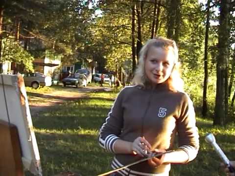 Міжнародний пленер на хвилях Пісочного - YouTube