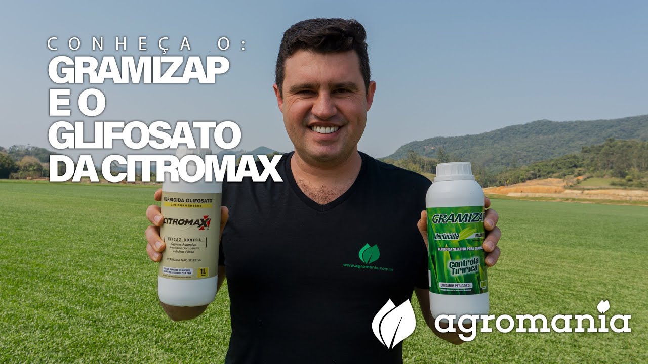 Entenda a diferença entre o Gramizap e o Glifosato da Citromax